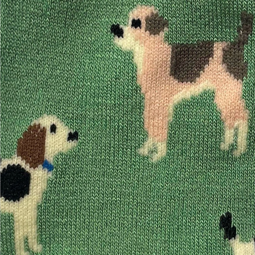 Ladies Bamboo Dog Design Socks (Pack of 4)
