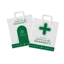 Pharmacy paper carrier bags - extra large