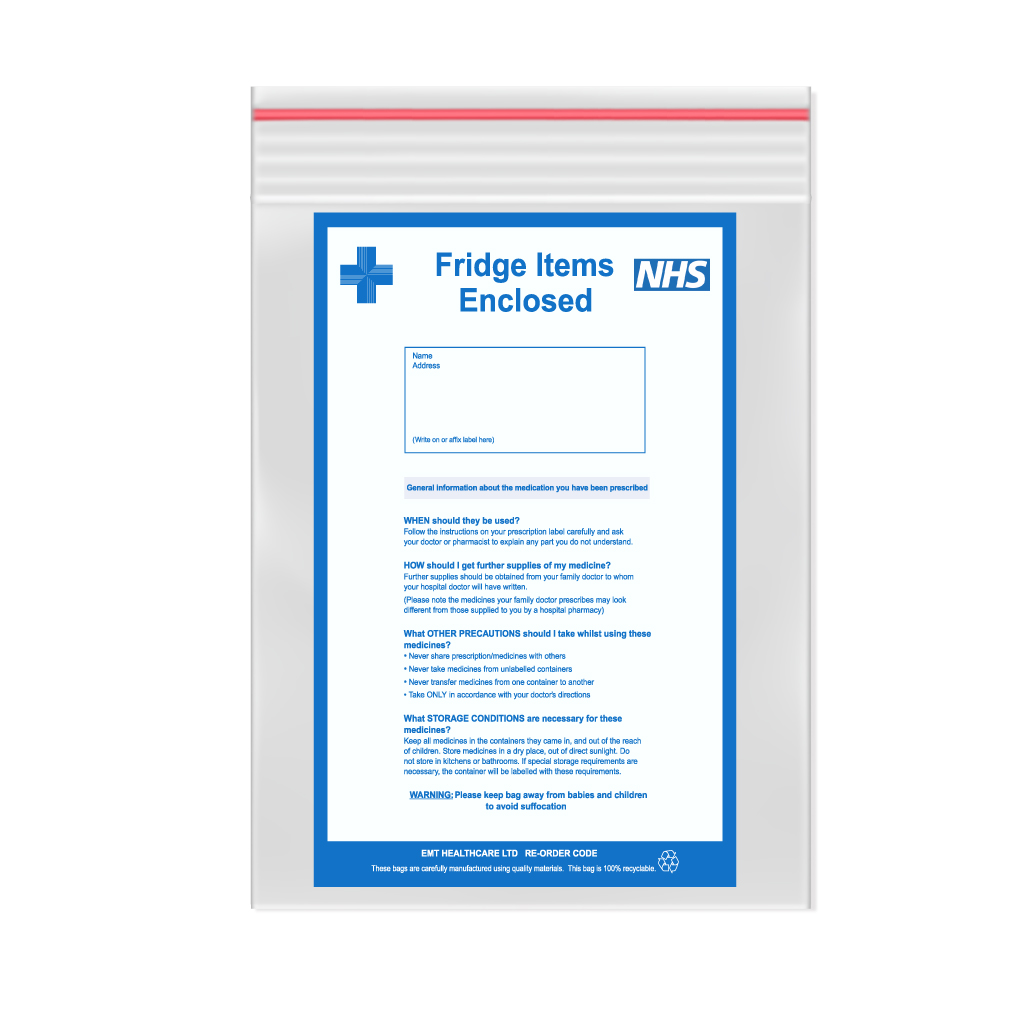 Polygrip S/Seal Fridge Bags 280x410mm