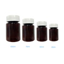 50ml Precapped PET Round Tablet Bottles