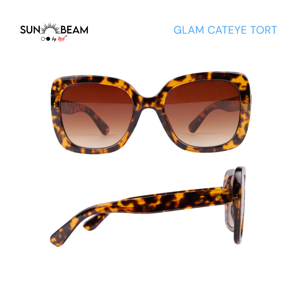 Clip Strip of Womens Sunglasses with Protective Pouches