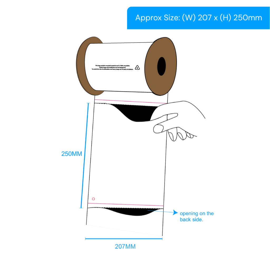 Auto Bag Small 207x250mm