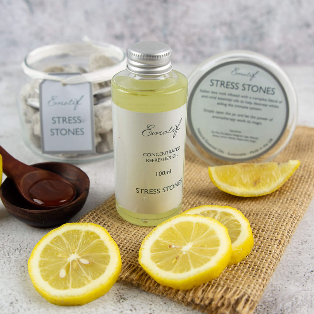 Stress Stones Gift Set - Tea Tree & Eucalyptus