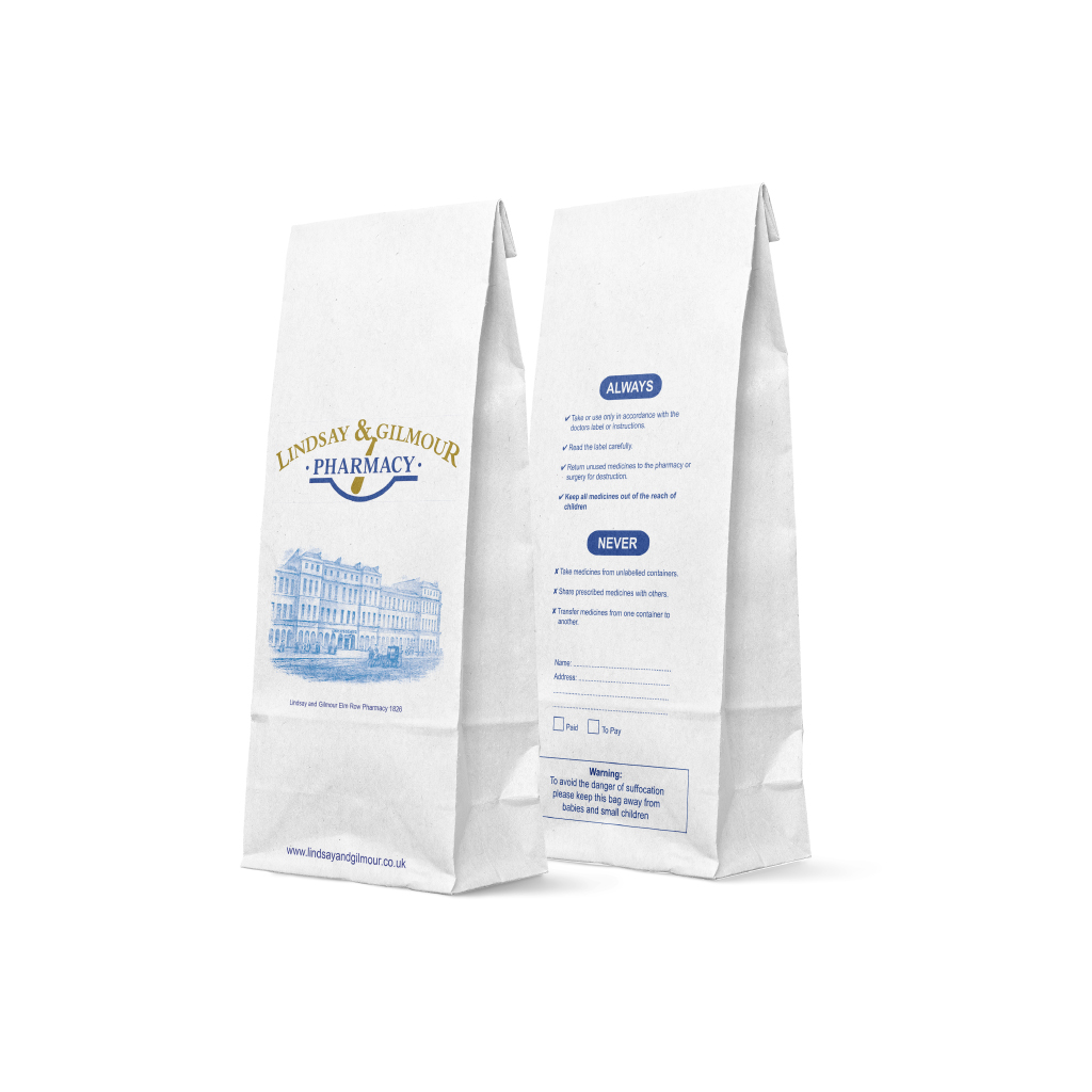 [LGP003] P3 Lindsay & Gilmour Prescription Bags