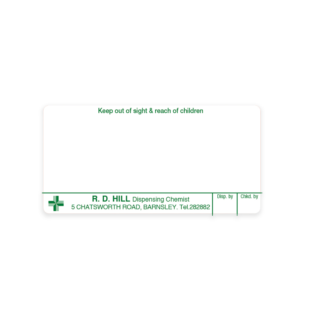 Medicare Marsh Dispensing Labels