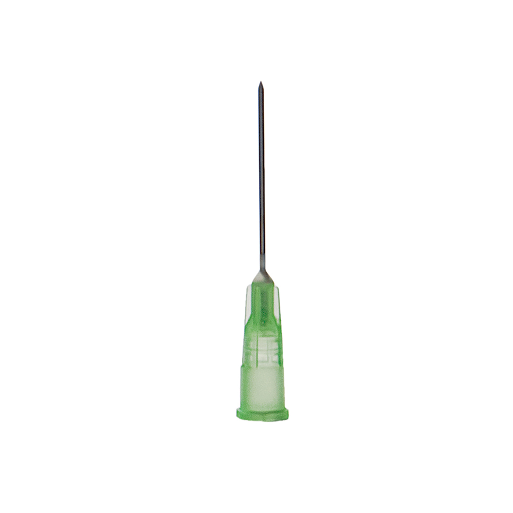 Green Microlance Needles 21G/1.5"