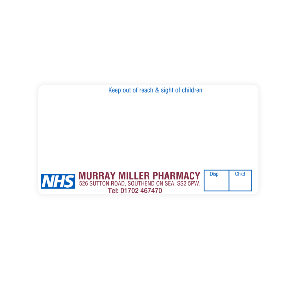 [EMT996] Murray Miller Mango Pharmacy Labels