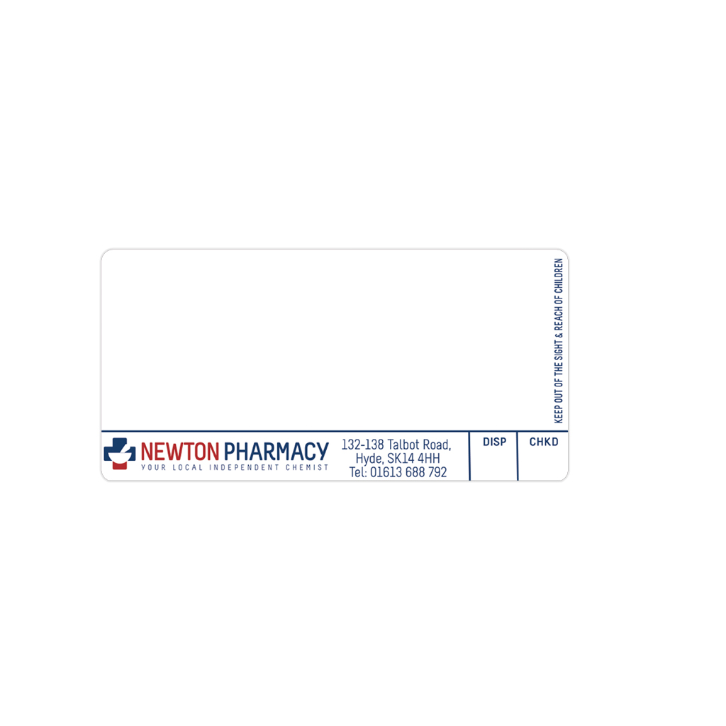 Roshban Newton Pharmacy Labels