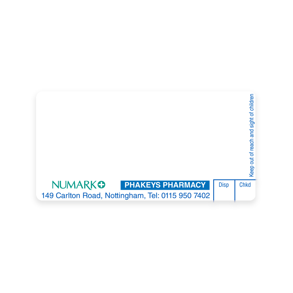 [EMT1684] Phakeys Pharmacy Dispensing Labels