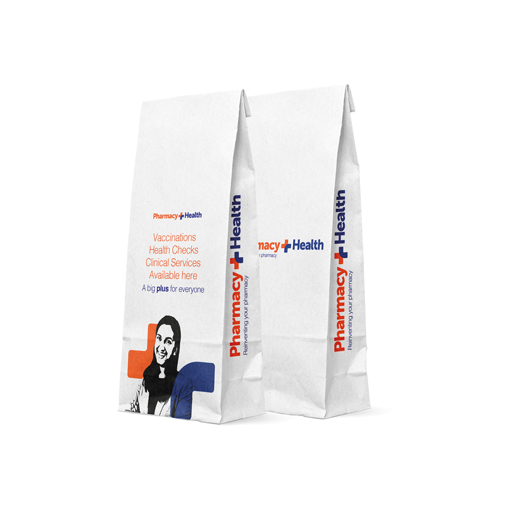 P2 Pharmacy Health Prescription Bags