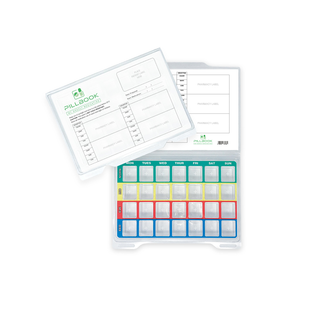 Pillbook Monitored Dosage System - 28 Day KIT (MDS)