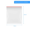 Polygrip Self Seal Bags - 75x85mm (Pack of 1000)