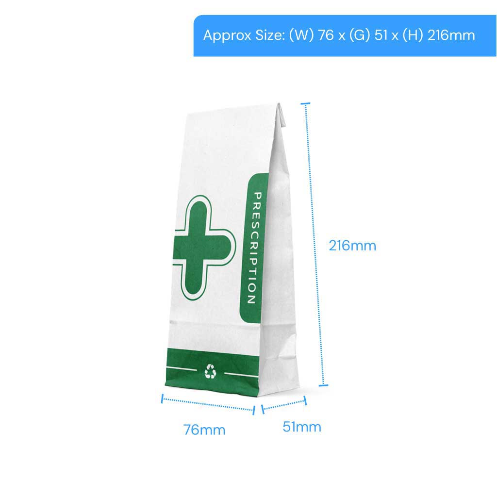 [EMTP2] P2 Prescription Bags (Pack of 1500)