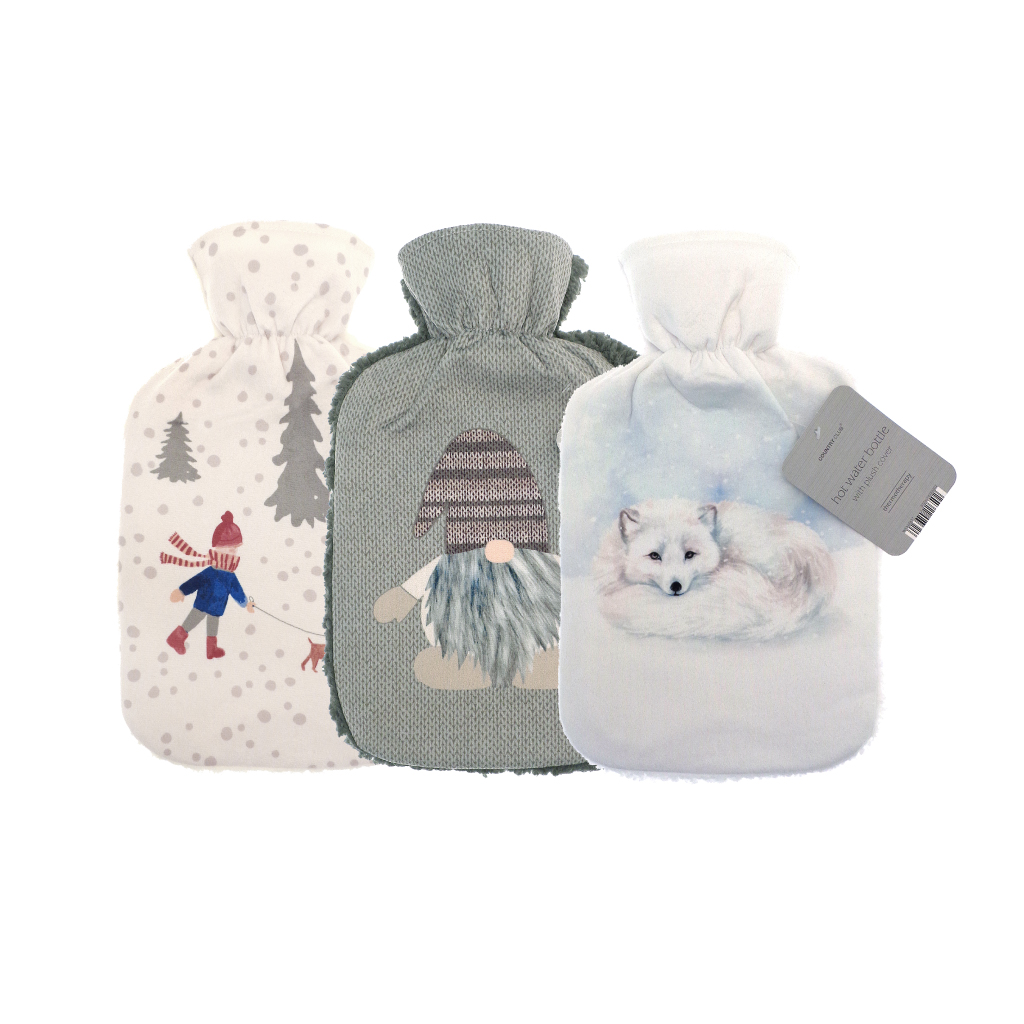 [AST231797] Printed Hot Water Bottle Assorted Design