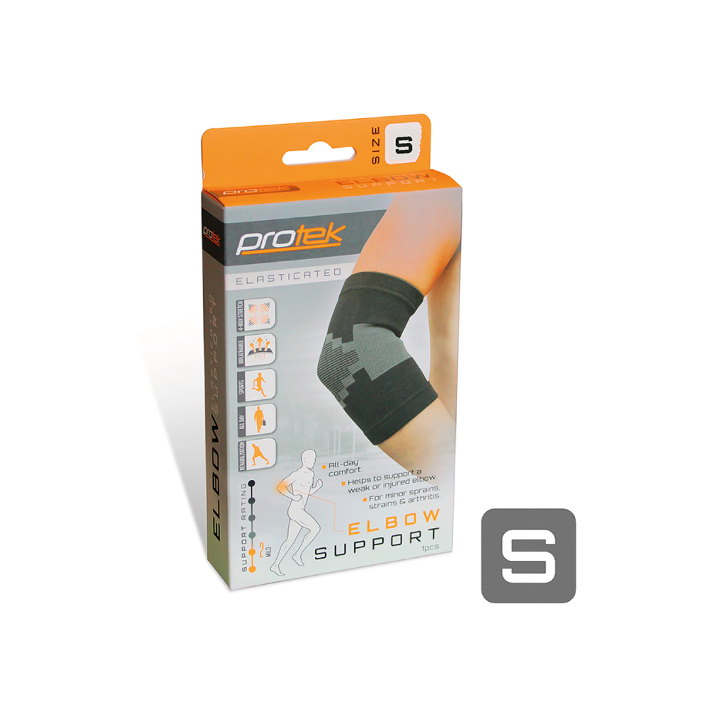 [P20304] Protek Elasticated Elbow Support - Small