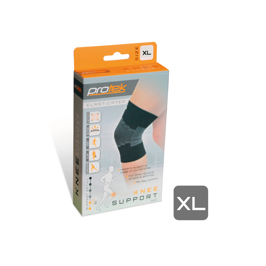 Protek Elasticated Knee Support (XL)