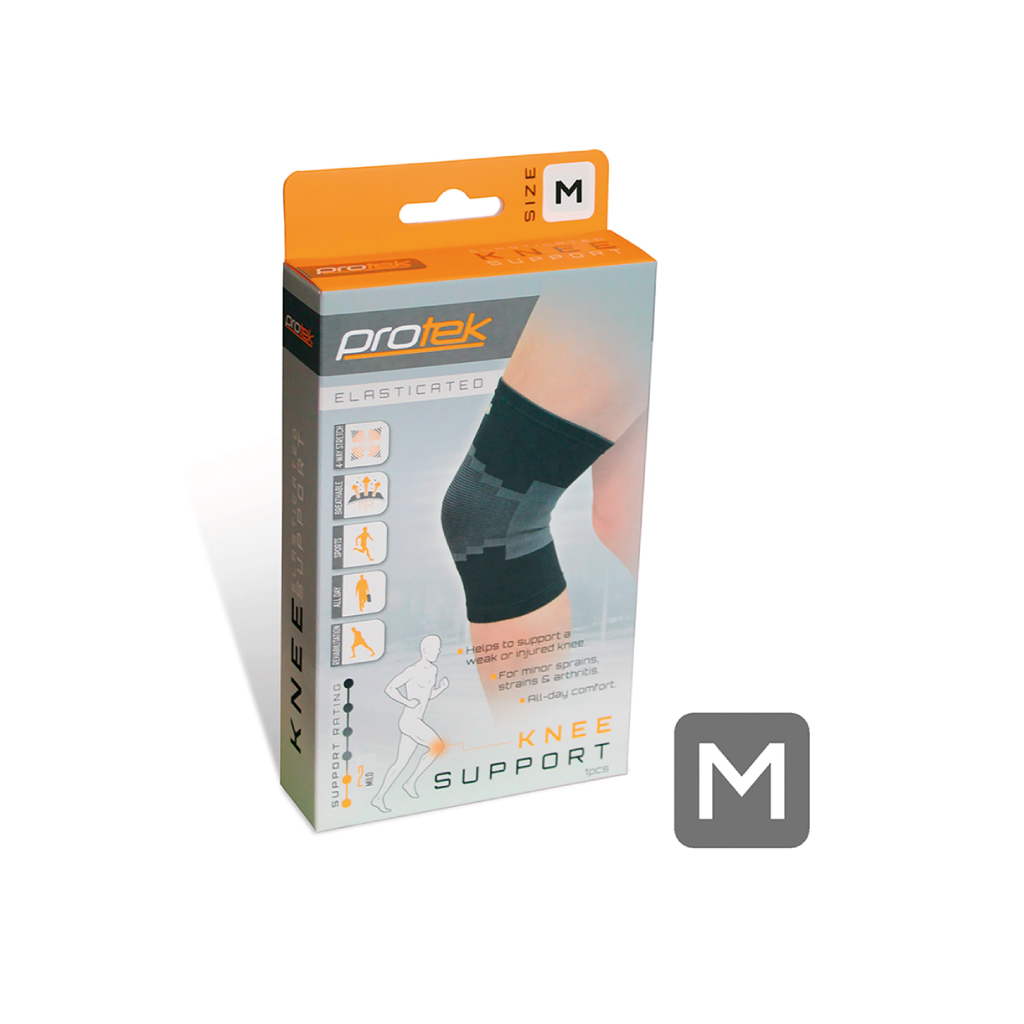 [P20212] Protek Elasticated Knee Support Size Medium