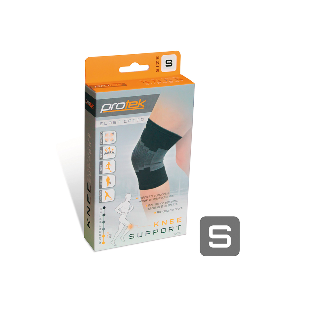 Protek Elasticated Knee Support -Small