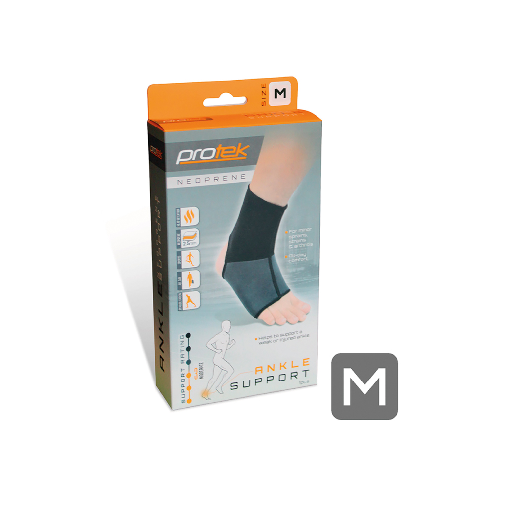[P21318] Protek Neoprene Ankle Support Size Medium