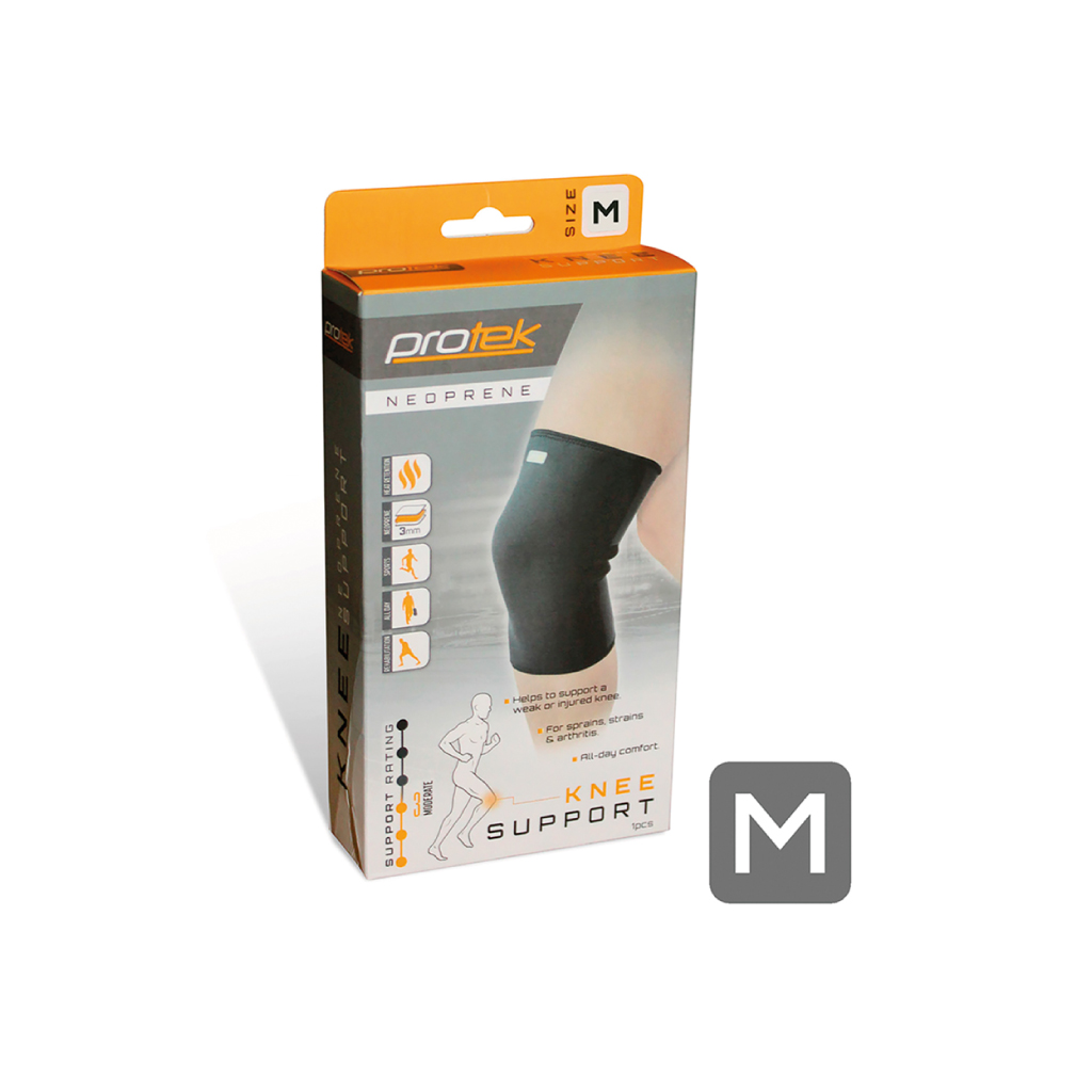 [P21516] Protek Neoprene Knee Support Size Medium