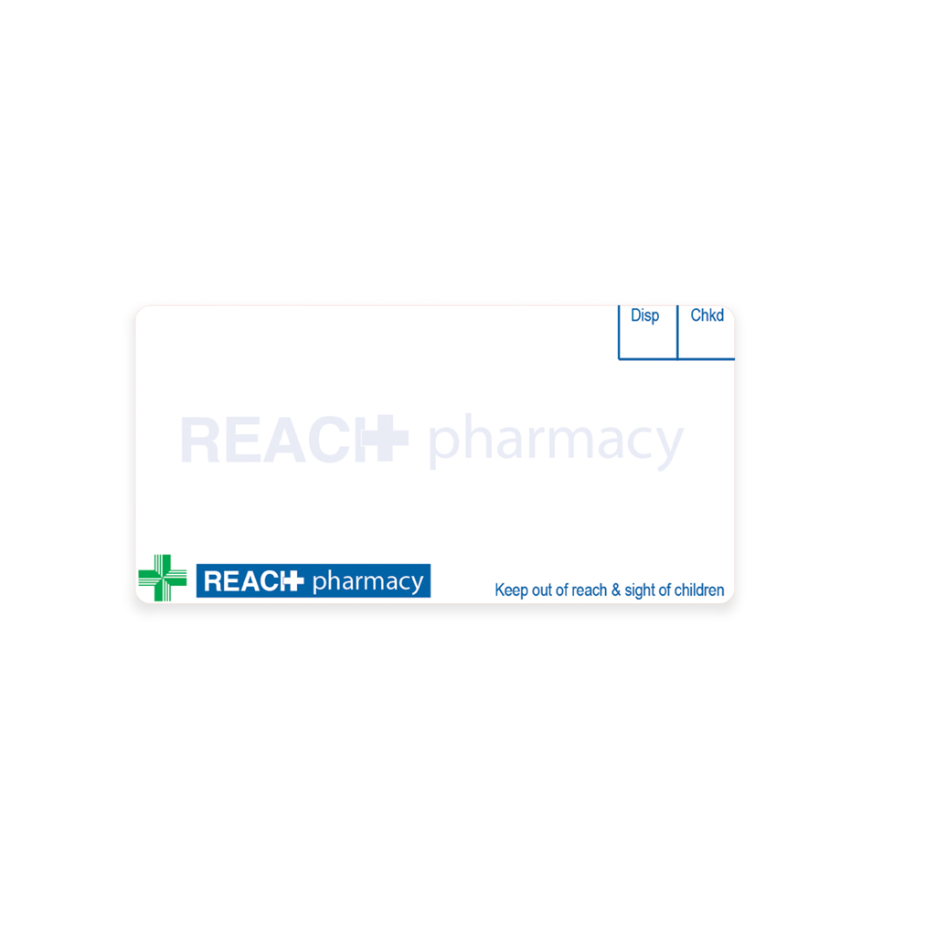 [EMT264B] Reach Pharmacy Dispensing Labels