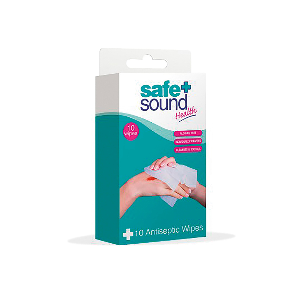 [SA4018] Safe & Sound Antiseptic Wipes (Pack of 6)