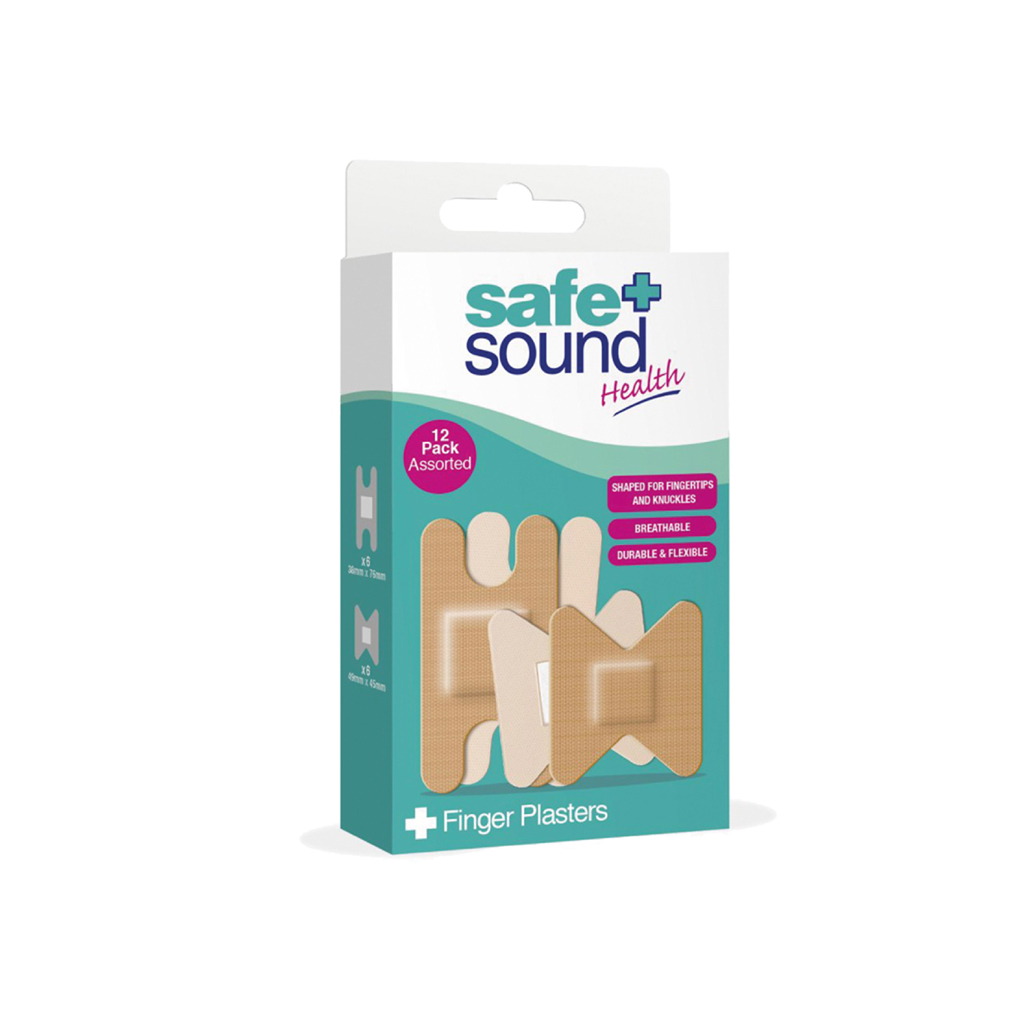 Safe & Sound Assorted Knuckle Plasters