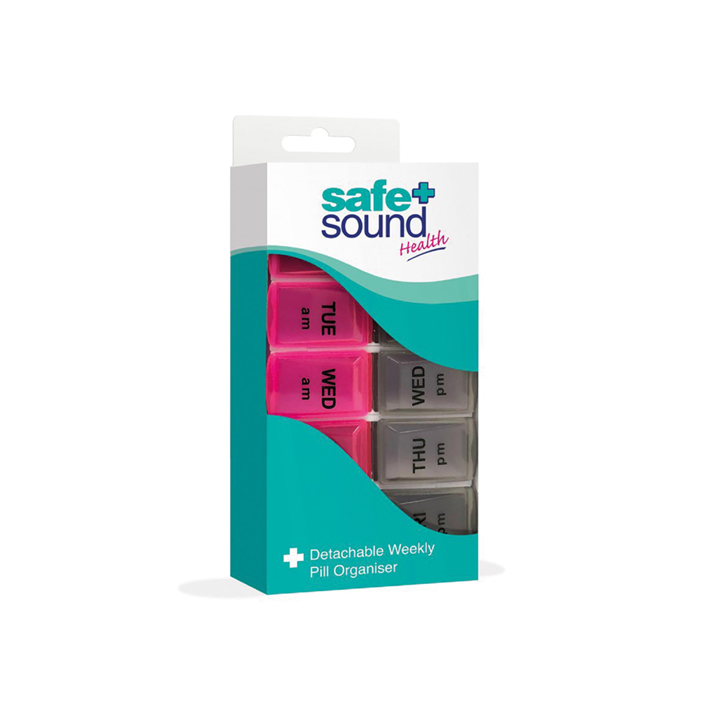 Safe & Sound 7 Day Detachable Pill Box