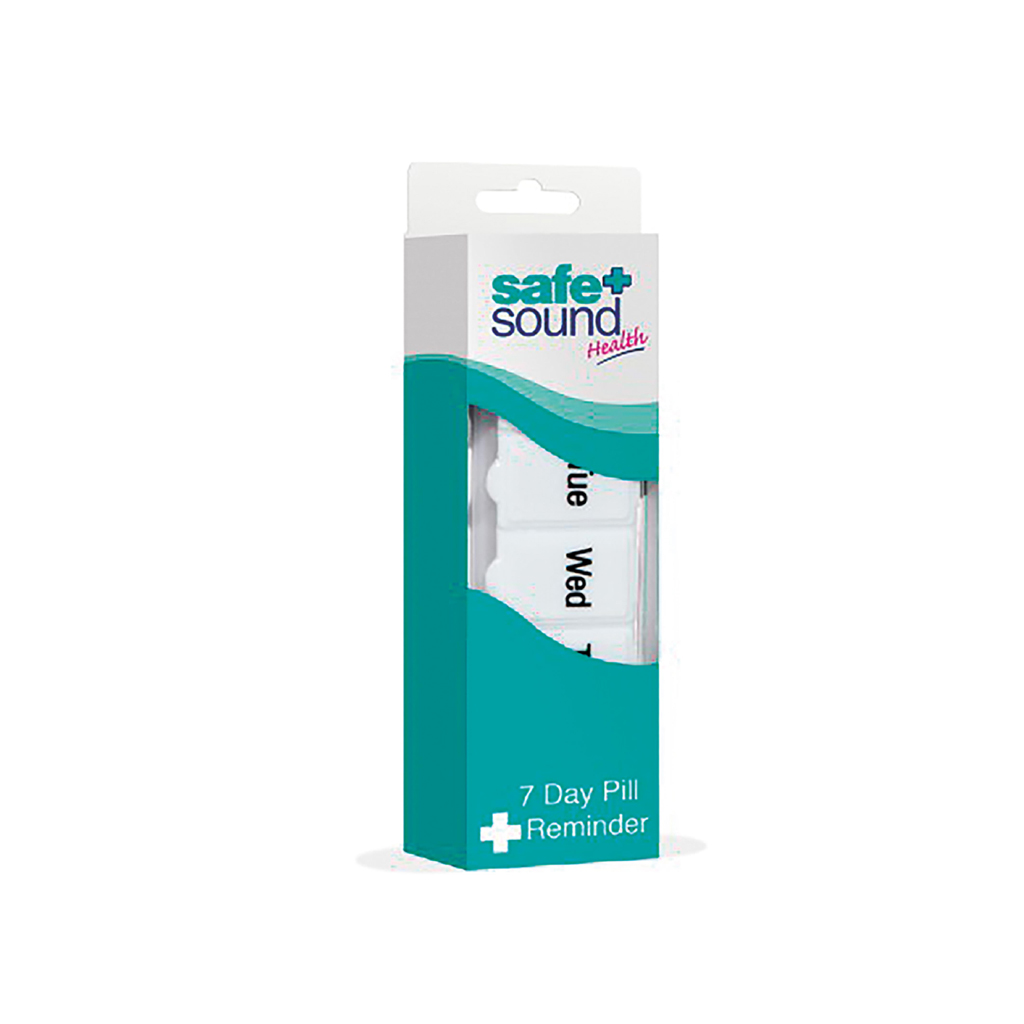 Safe & Sound 7 Day Pill Reminder