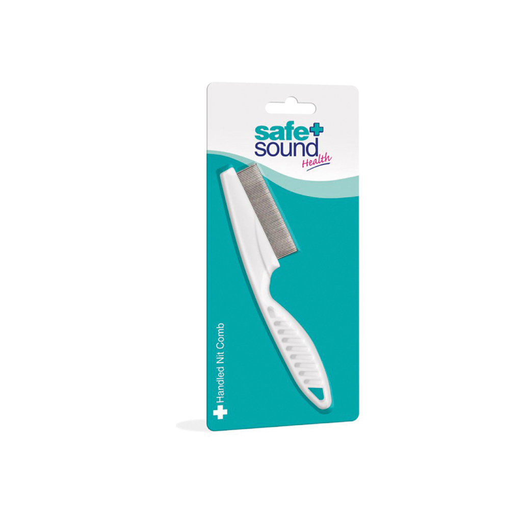 [SA2764] Safe & Sound Head Lice Comb - Handled (Pack of 3)