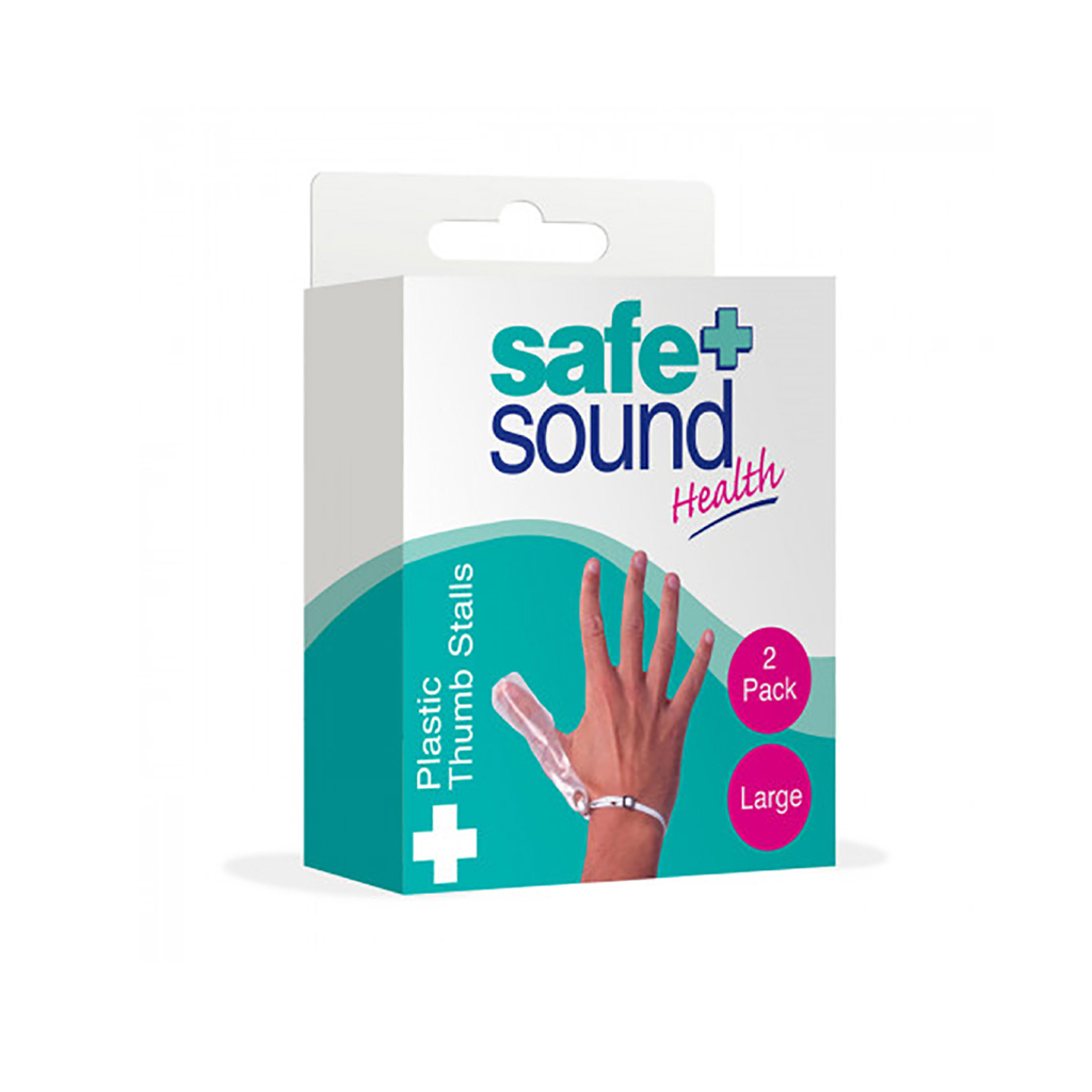 [SA8123] Safe & Sound Plastic Thumbstall (Large)