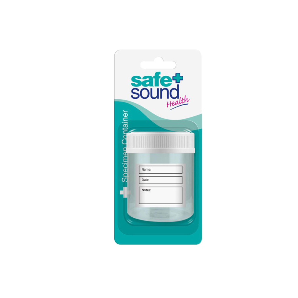 Safe & Sound Specimen Container 60ml