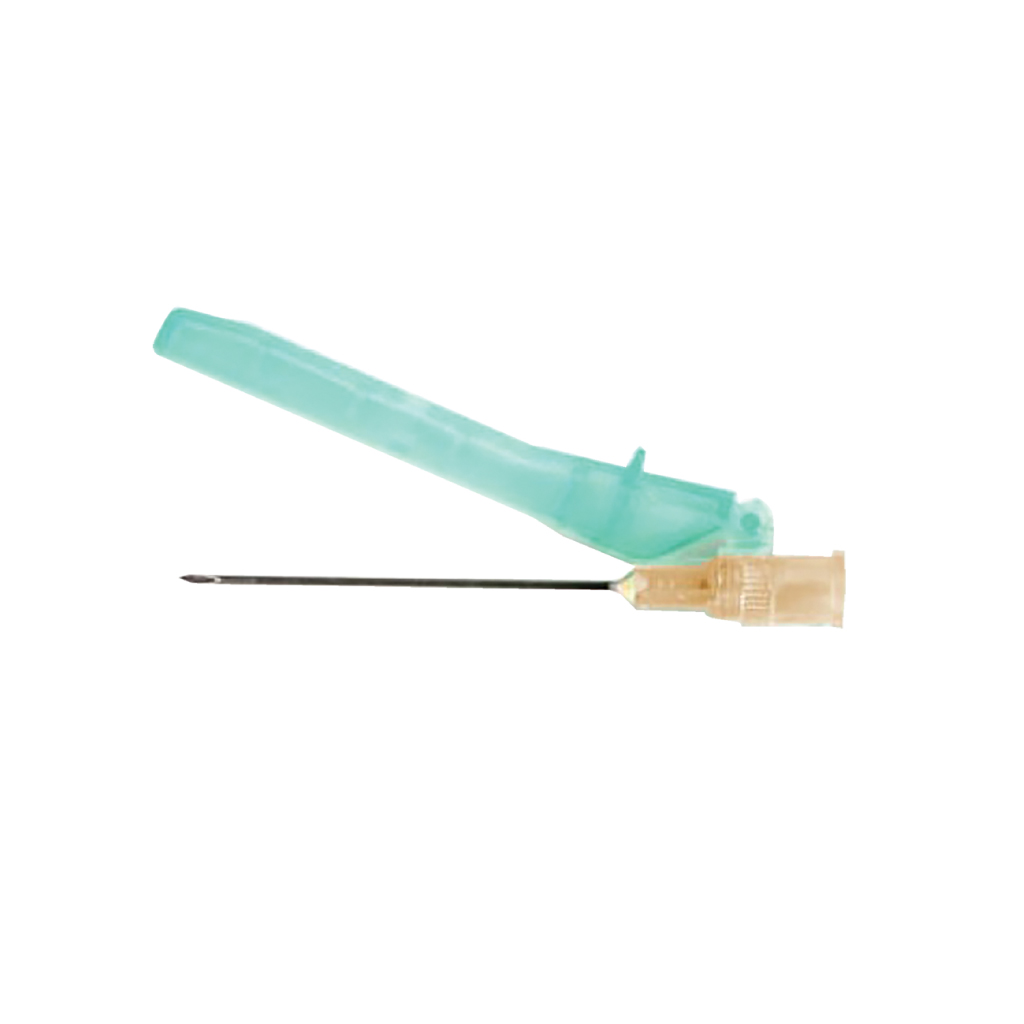 Safety Hypodermic Needle 25G/5.8"