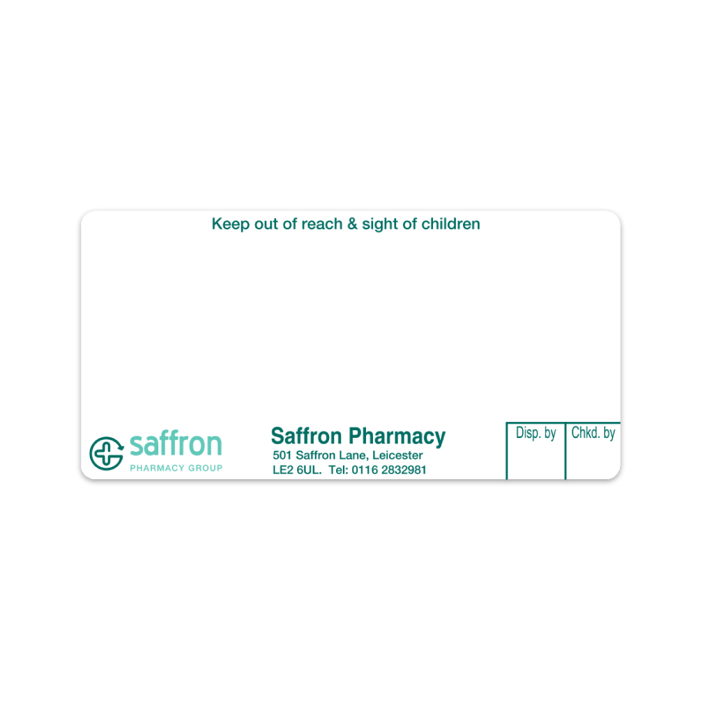 [EMT787] Saffron Group   Lane Pharmacy Labels