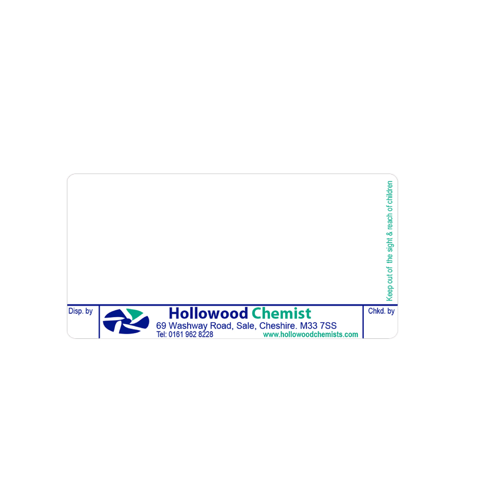 [EMT536] Sale Pharmacy Labels Hollowood
