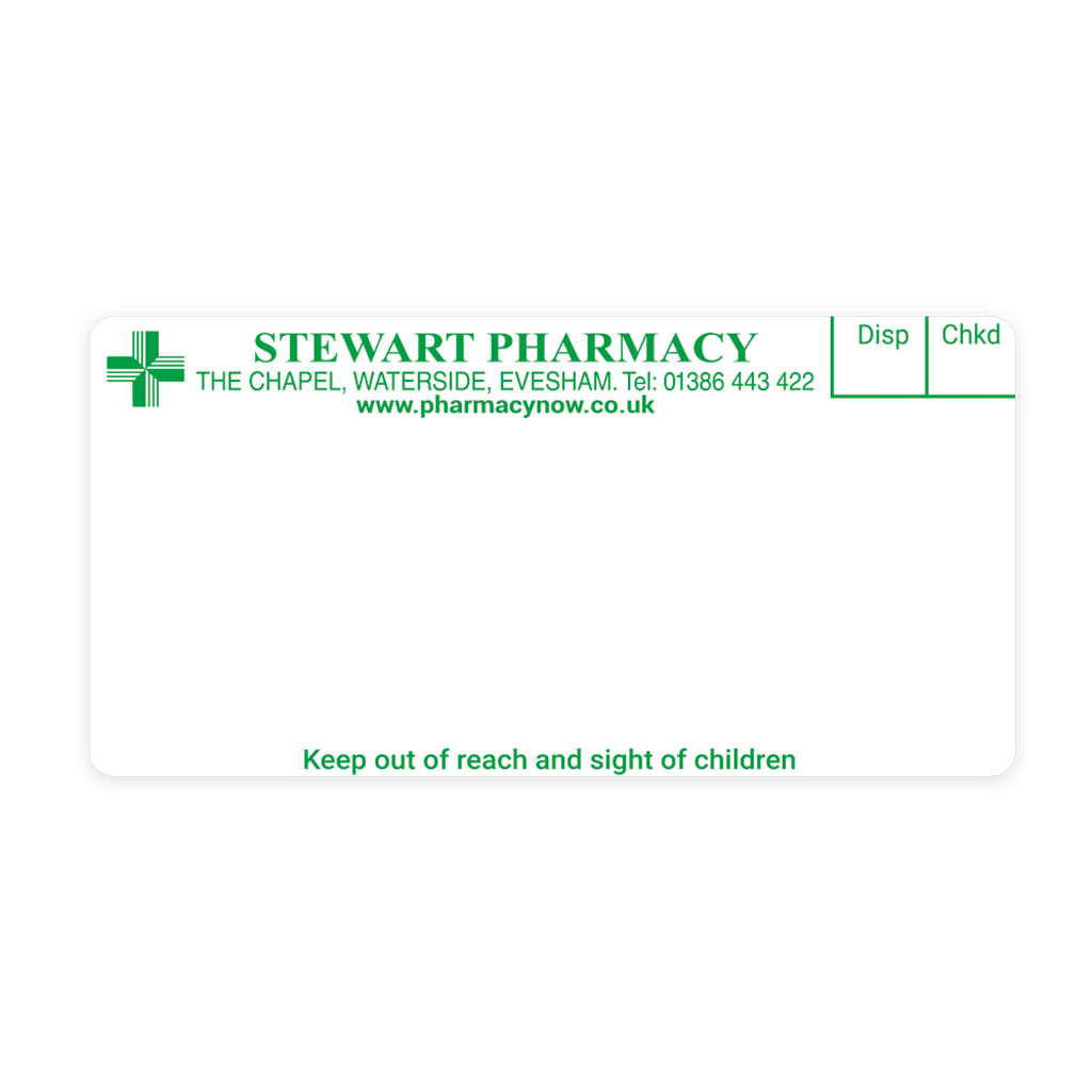 Shaunaks Waterside Pharmacy Labels