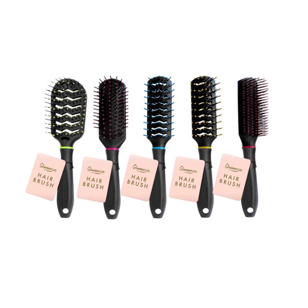 [350133] Silky Smooth Hairbrush Display (Pack of 25)