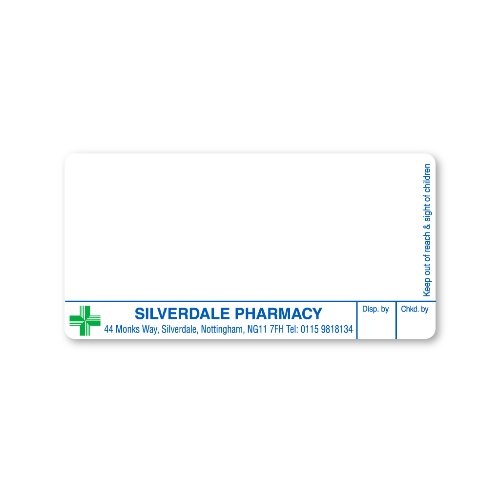 [AZEMT2914] Silverdale Pharmacy Labels