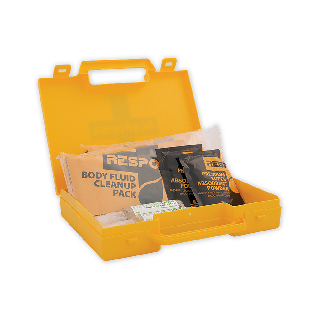Bodily Fluids Spill Kit – Full Clean Up Kit for Biohazard Incidents