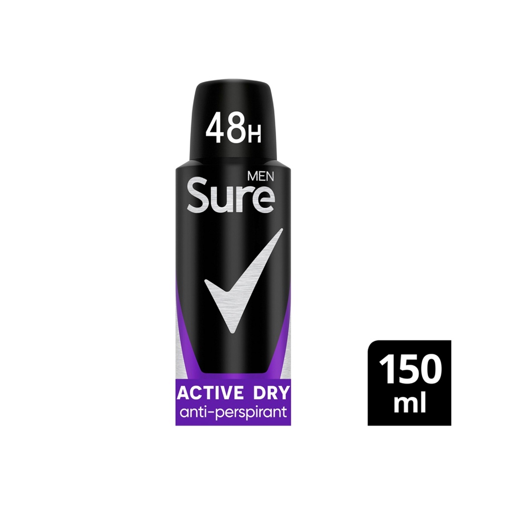 Sure Men Antiperspirant Active 150ml