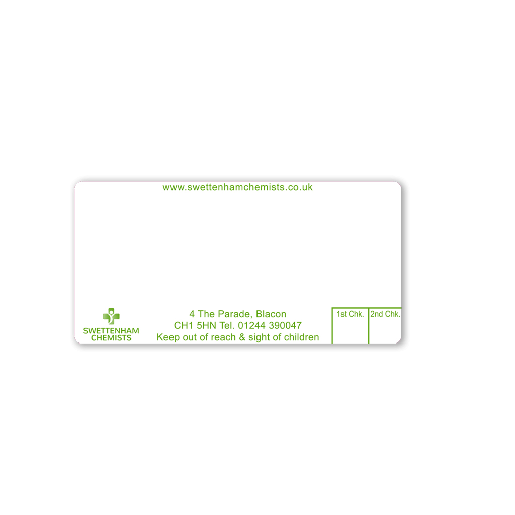 Swettenham Blacon Dispensing Labels
