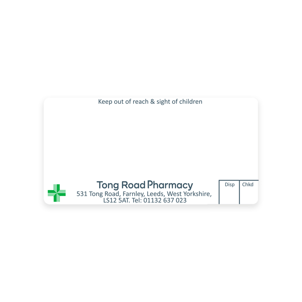 [EMT4513] Tong Road Pharmacy Labels