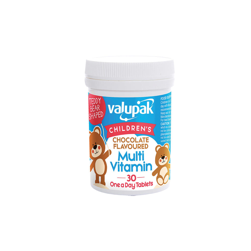 [4061636] Valupak Children's Multi-Vitamins - 30 Tablets 