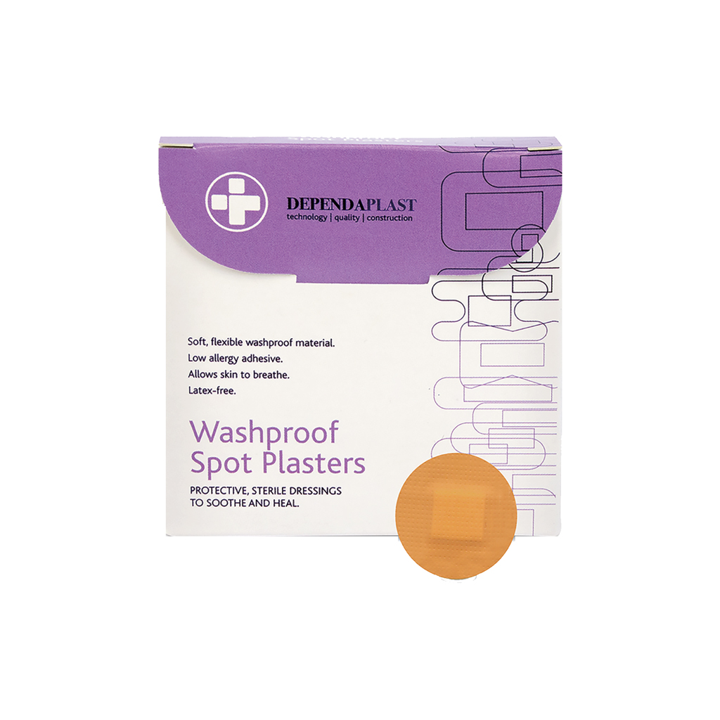 Washproof Spot Plasters – Perforated