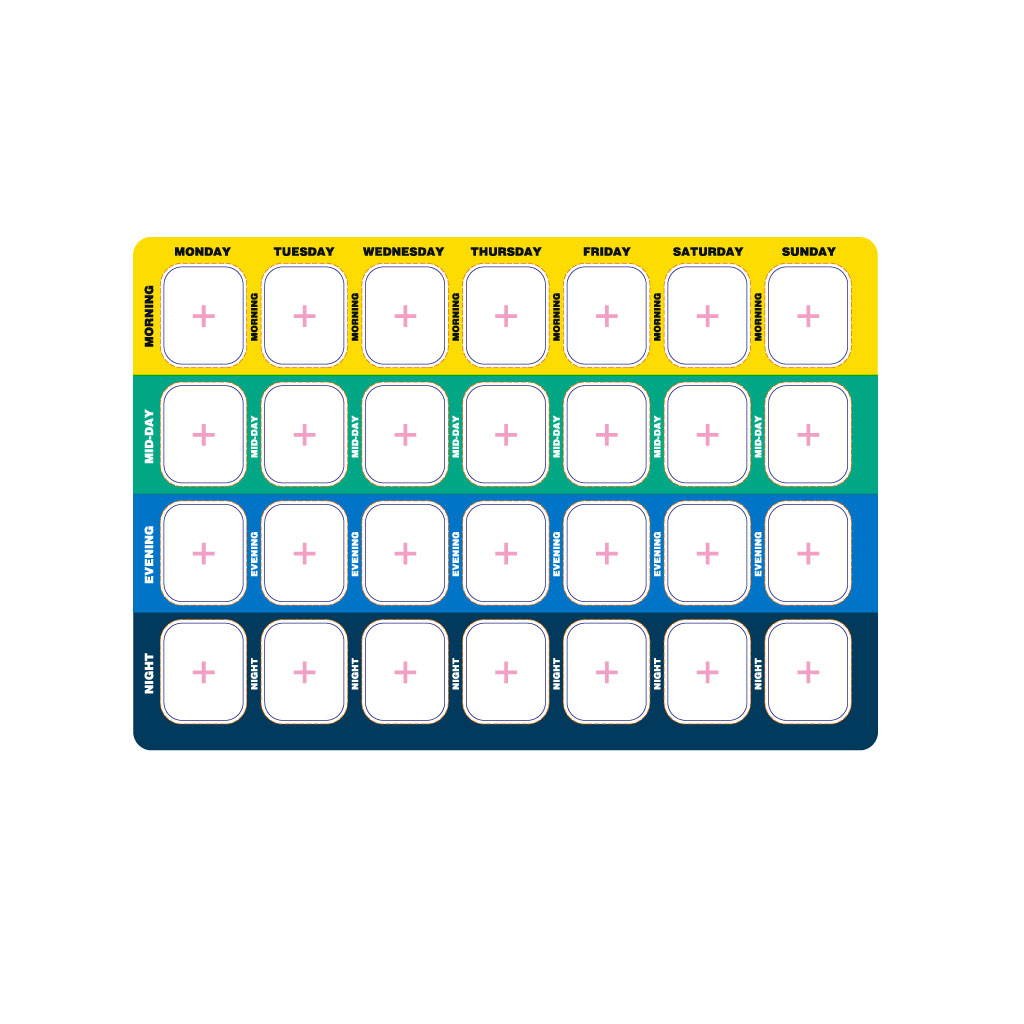 Well Weekly Community Tray Seals