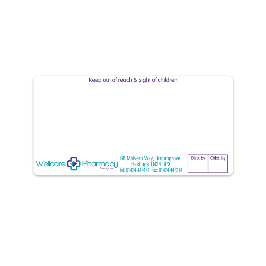 [EMT1449] Ascent Group   Wellcare Pharmacy Labels