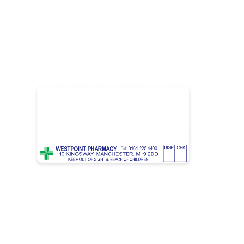 [EMT475B] Westpoint Pharmacy Dispensing Labels