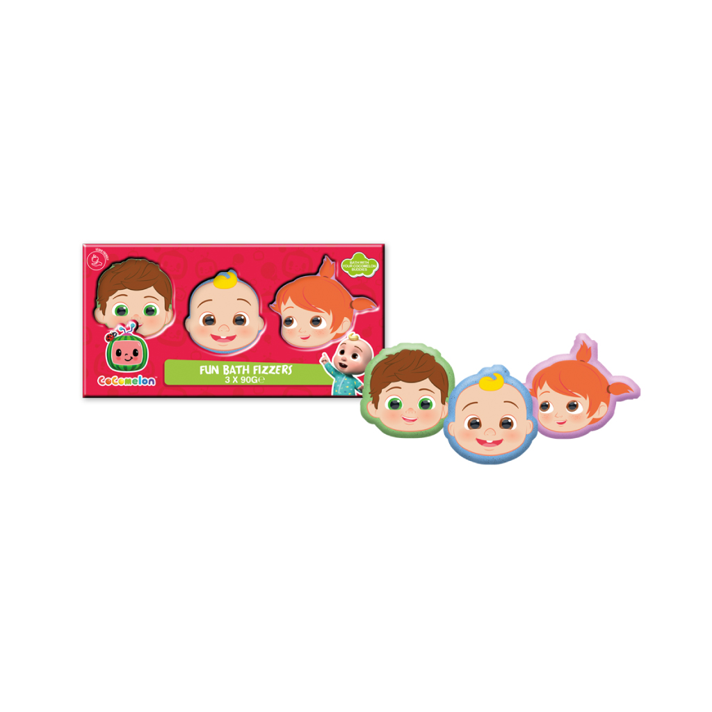 [COC6674] CoComelon Bath Fizzers x3              