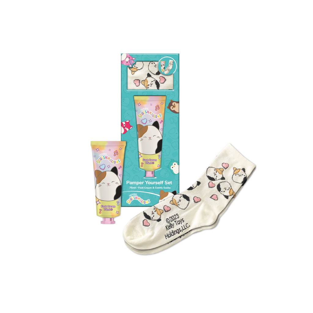 [SQM7345] Squishmallows Foot Cream Gift Set 75ml  