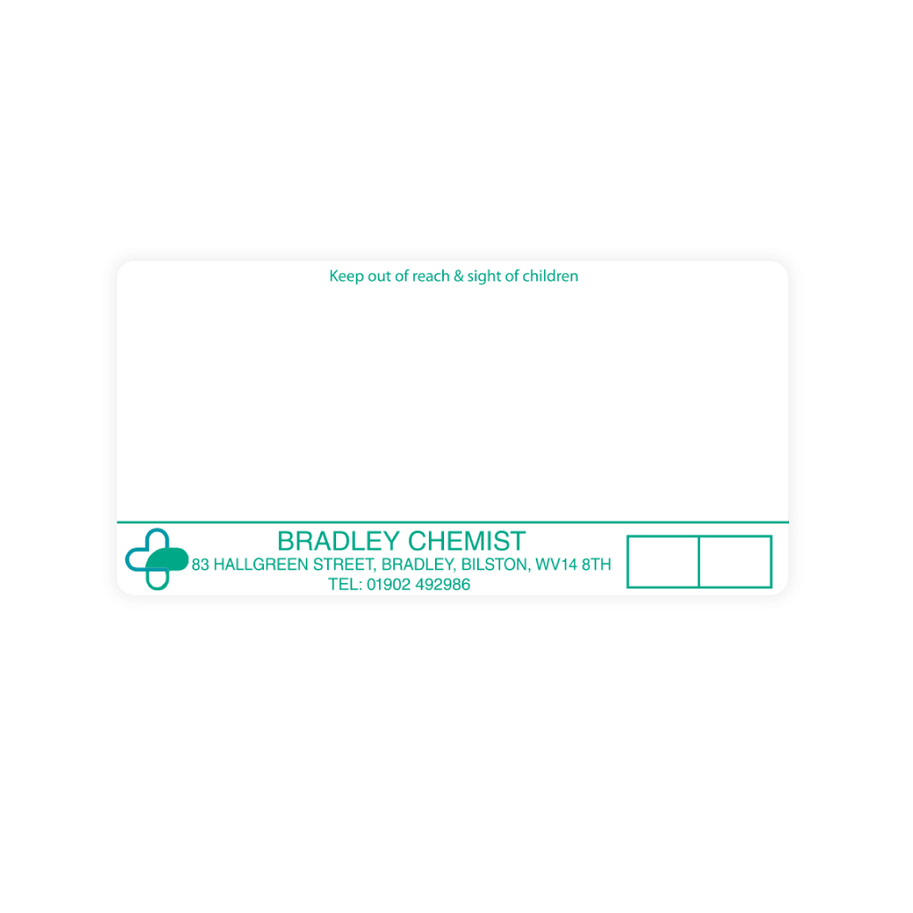 [EMT4675] Arsalan Khan Group Bradley Chemist Labels